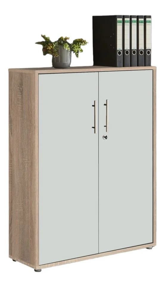 BMG Möbel Aktenschrank Office Edition Schrankwand Set 1 niedrig abschließbar - Bild 3