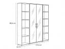 moebel-dich-auf Aktenschrank TABOR 3 Beige Holzwerkstoff Bild 5