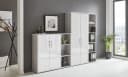 moebel-dich-auf Aktenschrank TABOR 4 Grau Abschließbar Bild 1