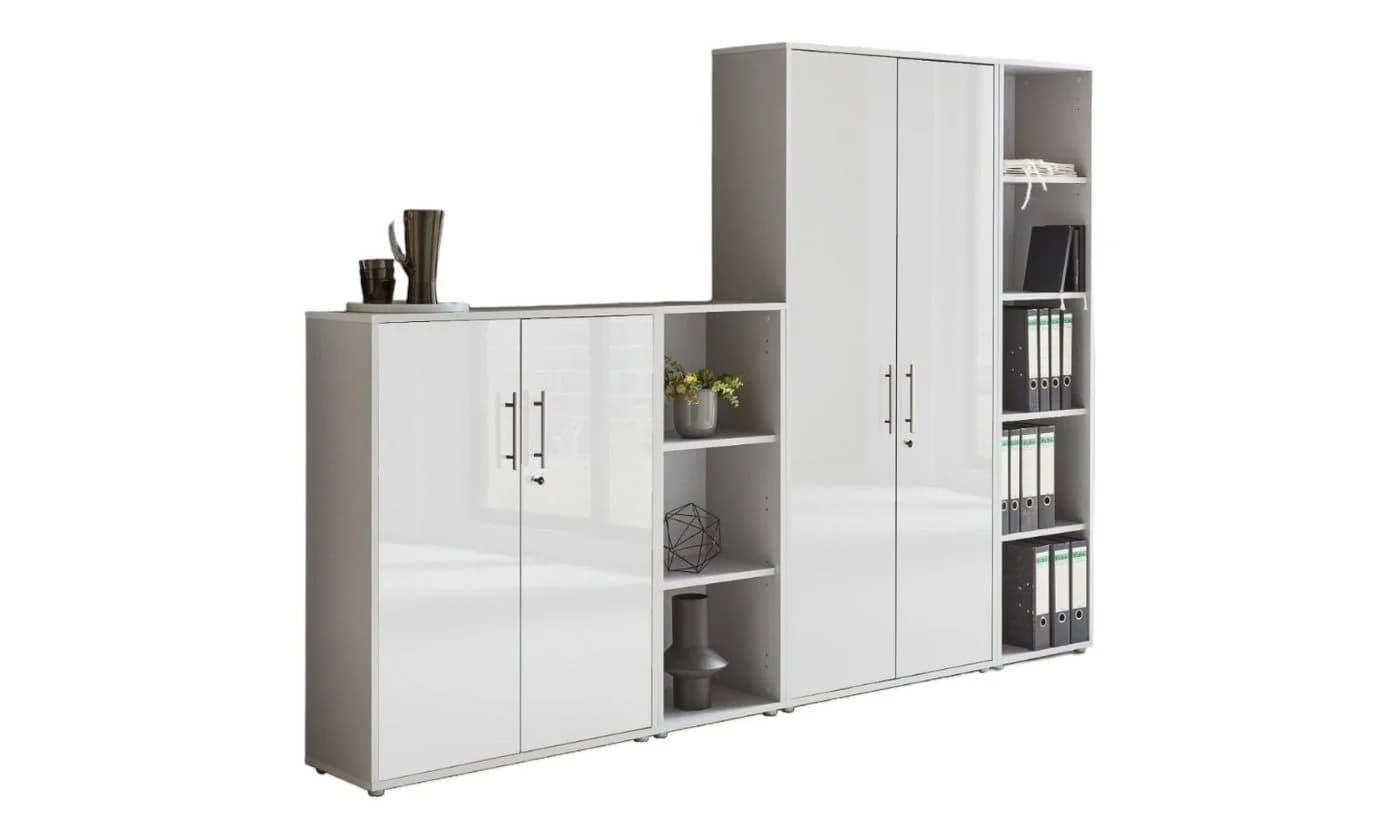moebel-dich-auf Aktenschrank TABOR 4 Grau Abschließbar - Bild 2