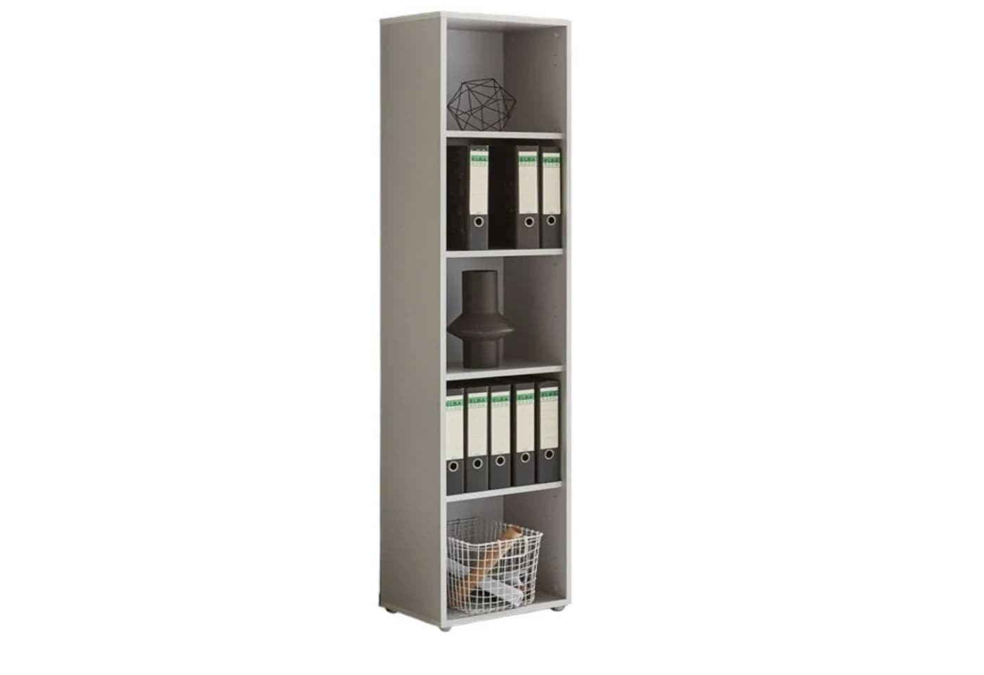 BMG Möbel Aktenschrank Office Edition 3 Set Grau/Weiss - Bild 5