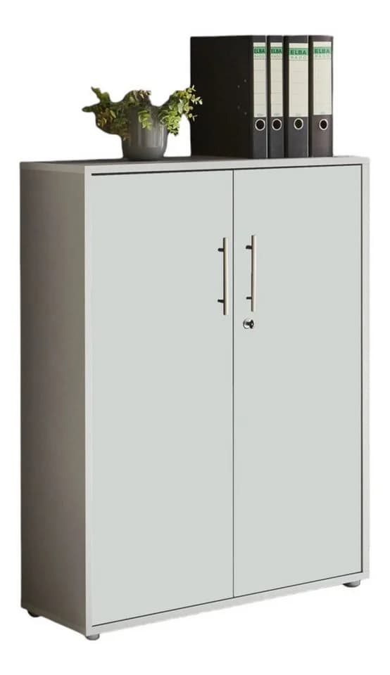 BMG Möbel Aktenschrank Office Edition 4 Set Grau/Weiss - Bild 5