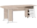 moebel-dich-auf Eckschreibtisch OFFICE LINE Winkelschreibtisch inkl. Rollcontainer Bild 4