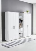 BMG Möbel Aktenschrank Office Edition 10 Set Weiß Holzwerkstoff Bild 1