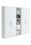 BMG Möbel Aktenschrank Office Edition 10 Set Weiß Holzwerkstoff Bild 2