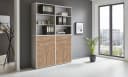 Büroschrank Set 20 mit Metallgriffen - Made in Germany Bild 1