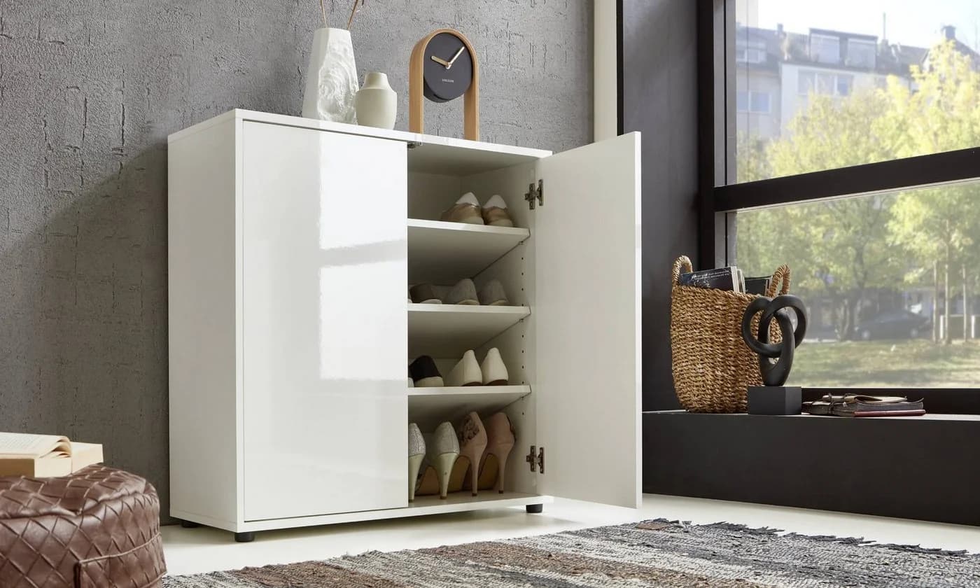 Sideboard Mailand Set 5 Weiß - Bild 5