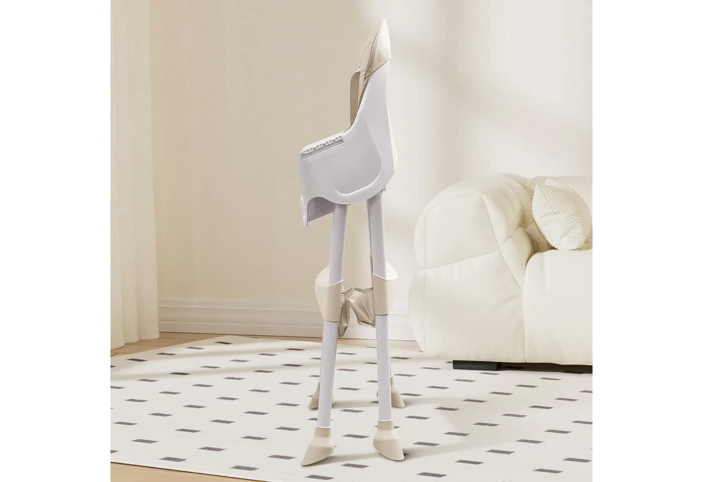 Baby Vivo 2in1 Kinderhochstuhl Oscar Beige - Bild 2