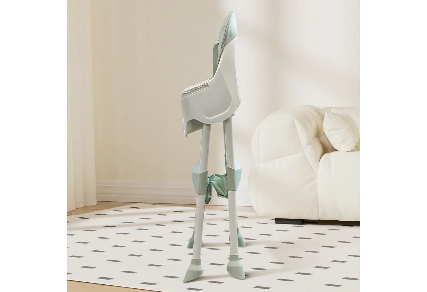 Baby Vivo Hochstuhl Design 2in1 Kinderhochstuhl Oscar Türkis - Bild 2