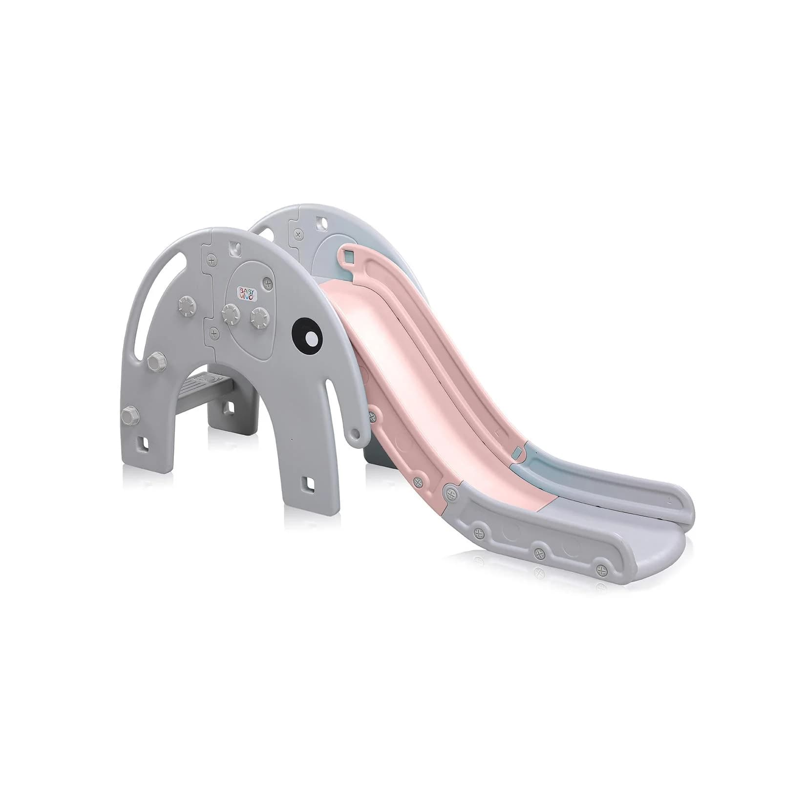 Baby Vivo Kinderrutsche Elefant Pink/Grau - Bild 2