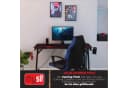 MY SIT Gaming Tisch 140 cm TITAN mit LED Beleuchtung und Mauspad Bild 2
