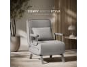 Makika Relaxliege Schlafsessel Schlafsofa Ted klappbar Grau Bild 2