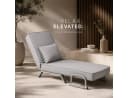 Makika Relaxliege Schlafsessel Schlafsofa Ted klappbar Grau Bild 4
