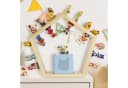 Baby Vivo Toniebox Regal Fünfeck Magnetische Aufbewahrung Holz Bild 2