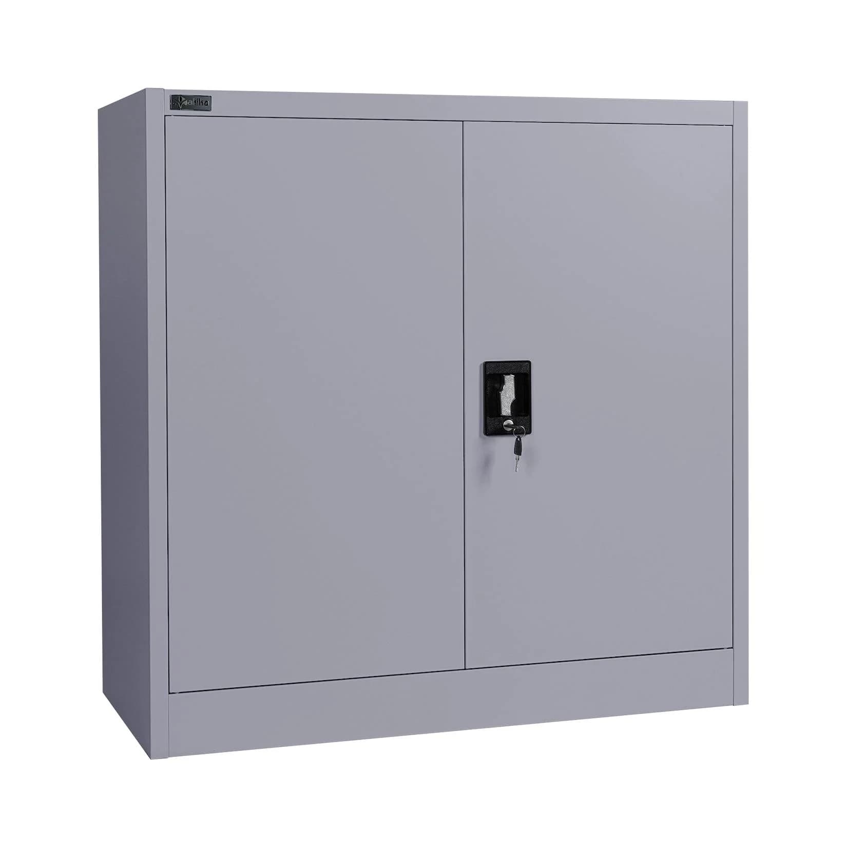 Makika Aktenschrank Anthrazit Abschließbar 40x90x90cm