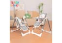 Baby Vivo 3in1 Kinderhochstuhl Grau Bild 2