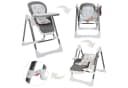 Baby Vivo 3in1 Kinderhochstuhl Grau Bild 5