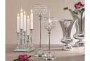 HOME AFFAIRE Teelichthalter Kristall Set 2-tlg. Silber Aluminium Glas Bild 5