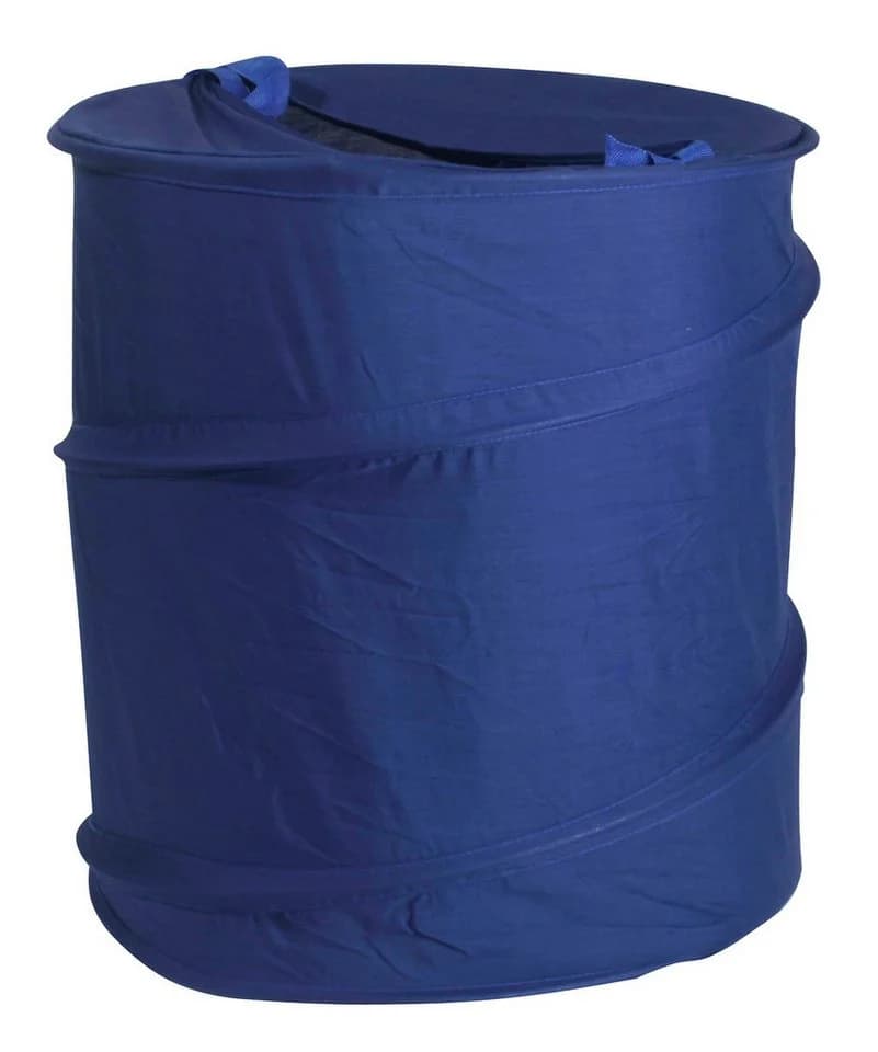 ARTRA Wäschetasche Jumping Jack blau mit Federmechanismus