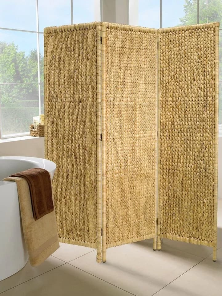 Paravent HOME AFFAIRE Beige Natur Stellwände Holz - Bild 3
