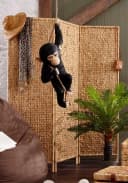 Paravent HOME AFFAIRE Beige Natur Stellwände Holz Bild 4