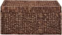 Home Affaire Truhe Braun Wasserhyazinthe Geflecht Bild 1