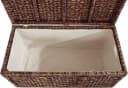 Home Affaire Truhe Braun Wasserhyazinthe Geflecht Bild 5