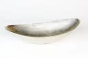 ARTRA Dekoschale Aluminium Schale "Lisa" Silber Oval Dekoschale Bild 2