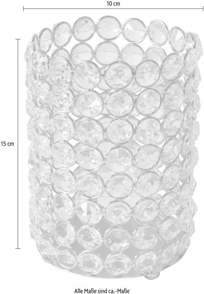 Home affaire Teelichthalter Lucy Gold Metall