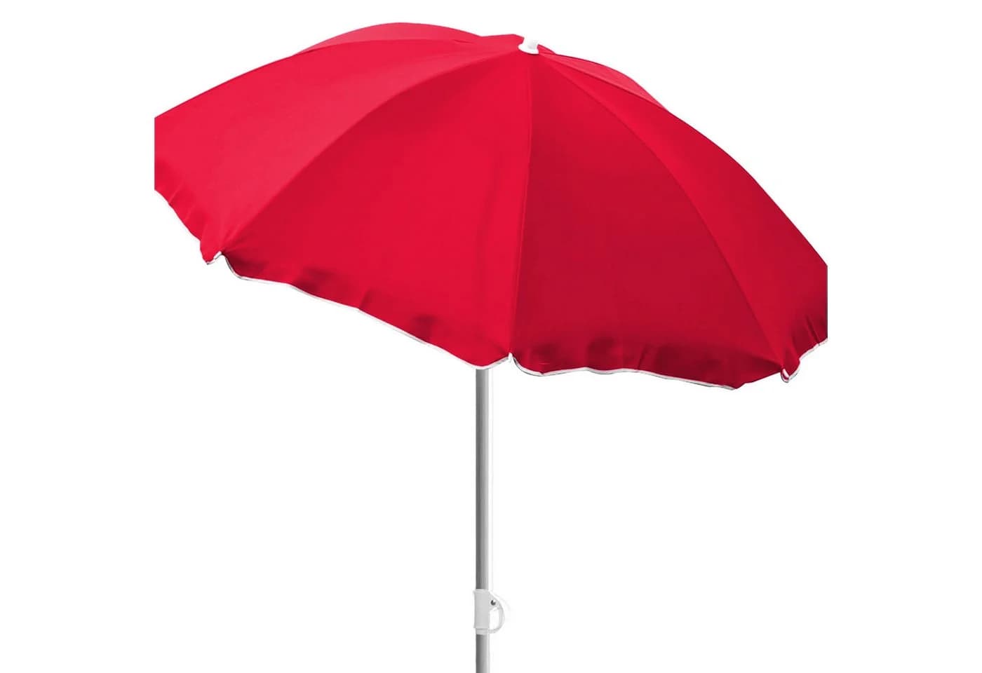 Mojowo Ampelschirm Sonnenschirm 180cm Rot Nylon mit Knickfunktion - Bild 2
