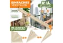 KESSER® Balkonfächer klappbar mit Wandhalterung 140x140cm Sichtschutz Bild 5