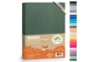 leevitex Spannbettlaken Jersey 100% Baumwolle Grün Kinderbett Bild 2