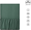 leevitex Spannbettlaken Jersey 100% Baumwolle Grün Kinderbett Bild 5