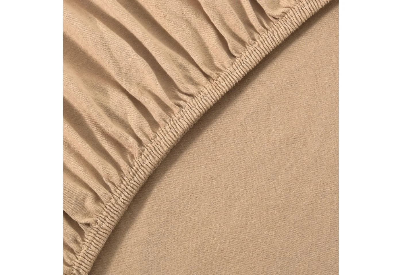 leevitex® Spannbettlaken Jersey aus 100% Baumwolle, für Kinder- & Standardmatratzen, Jersey, Gummizug: rundum, 100% Baumwolle, anschmiegsam & dehnbar, diverse Größen und Farben
