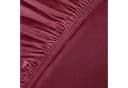 leevitex® Spannbettlaken Jersey 100% Baumwolle Rot Bild 1