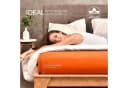 leevitex® Spannbettlaken Jersey 100% Baumwolle Orange Bild 4