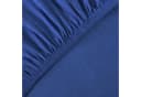 leevitex Spannbettlaken Boxspring & Wasserbett Jersey Baumwolle Blau Bild 1