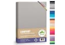 leevitex® Spannbettlaken Jersey-Baumwolle Grau/Silber Bild 2