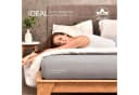 leevitex® Spannbettlaken Jersey-Baumwolle Grau/Silber Bild 3