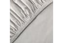 leevitex® Spannbettlaken Jersey-Baumwolle Grau/Silber Bild 1