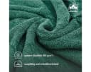 leevitex® Saunatuch Frottee XXL Dunkelgrün/Tannengrün Bild 1
