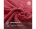 leevitex® Saunatuch Frottee XXL Bordeaux Rot Extra Groß Bild 1