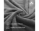 leevitex® Saunatuch Frottee XXL Anthrazit/Grau 80x200cm Bild 1