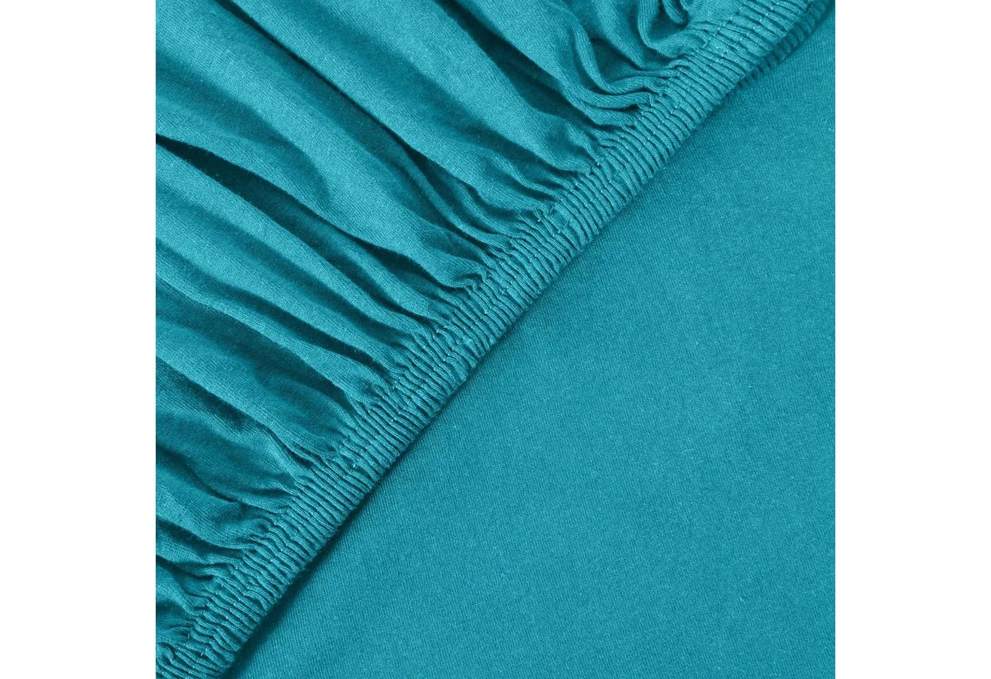leevitex® Spannbettlaken Jersey-Baumwolle 150 g/m², Gummizug rundum, ÖkoTex, 180x200 – 200x220 cm
