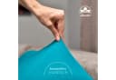 leevitex® Spannbettlaken Jersey-Baumwolle 150 g/m², Gummizug rundum, ÖkoTex, 180x200 – 200x220 cm Bild 3