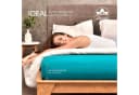 leevitex® Spannbettlaken Jersey-Baumwolle 150 g/m², Gummizug rundum, ÖkoTex, 180x200 – 200x220 cm Bild 4