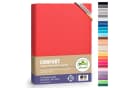 leevitex Spannbettlaken Rot Jersey-Baumwolle Boxspring & Wasserbett Bild 2