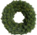Botanic-Haus Kunstkranz Edel-Adventskranz einseitig Tanne Grün Bild 2