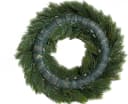 Botanic-Haus Kunstkranz Edel-Adventskranz einseitig Tanne Grün Bild 3