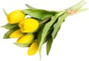 Kunstblume BOTANIC-HAUS Willa Tulpe 7er-Set Gelb Kunststoff Bild 1